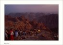 The climb of the Sinai Mt.