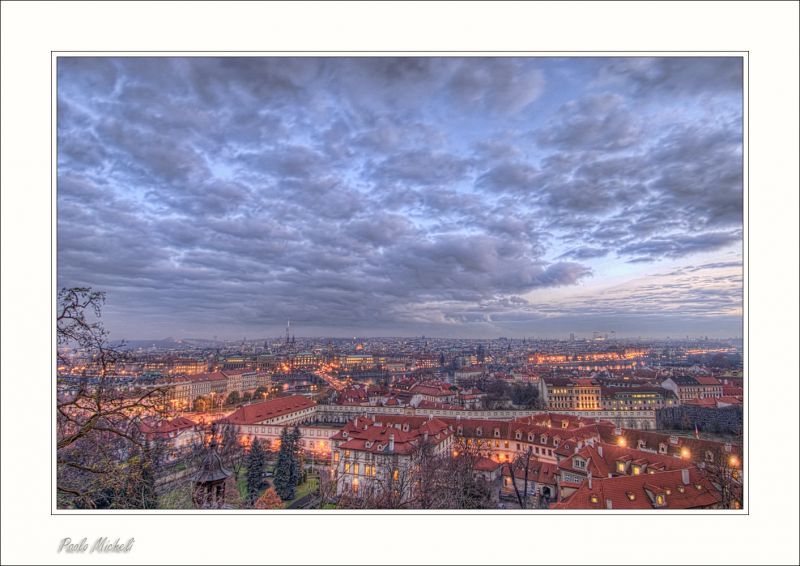 Praha skyline